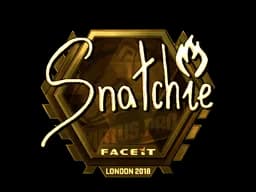 Sticker | snatchie (Gold) | London 2018