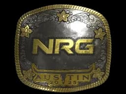 Sticker | NRG (Gold) | Austin 2025