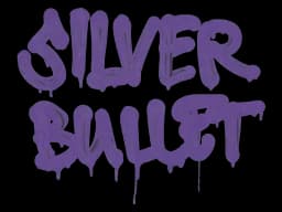 Sealed Graffiti | Silver Bullet (Monster Purple)