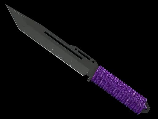 ★ Paracord Knife | Ultraviolet (Field-Tested)