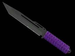 ★ Paracord Knife | Ultraviolet (Field-Tested)