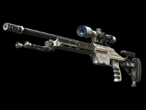 StatTrak™ SSG 08 | Rapid Transit (Battle-Scarred)