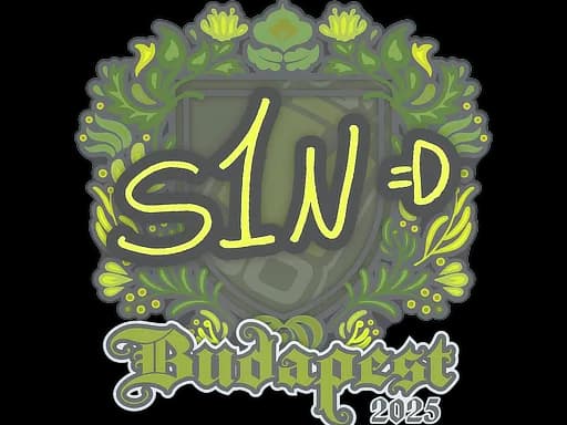 Sticker | s1n | Budapest 2025