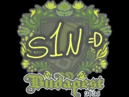 Sticker | s1n | Budapest 2025