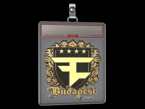 Sticker Slab | FaZe Clan (Gold) | Budapest 2025