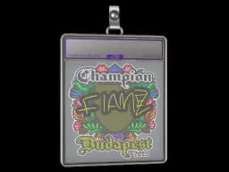Sticker Slab | FlameZ (Embroidered, Champion) | Budapest 2025