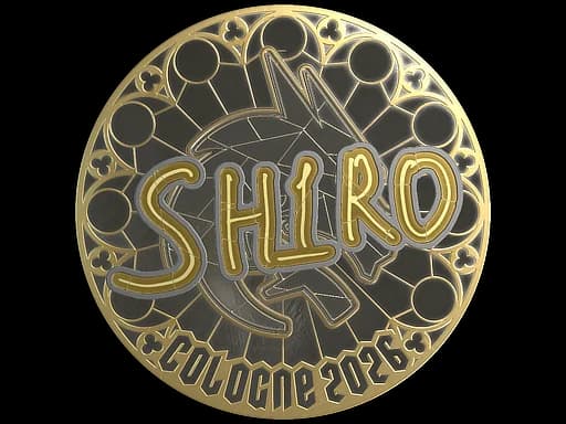 Sticker | sh1ro (Gold) | Cologne 2026