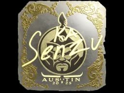 Sticker | Senzu (Gold) | Austin 2025