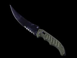 ★ StatTrak™ Flip Knife | Doppler (Factory New) Black Pearl