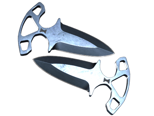 ★ StatTrak™ Shadow Daggers | Blue Steel (Well-Worn)