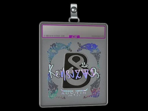 Sticker Slab | kensizor (Holo) | Austin 2025