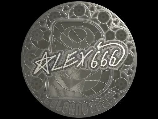 Sticker | alex666 (Foil) | Cologne 2026