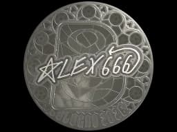 Sticker | alex666 (Foil) | Cologne 2026