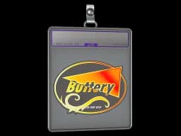 Sticker Slab | Flame Buttery (Holo)