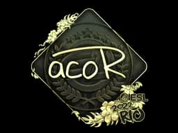 Sticker | acoR (Gold) | Rio 2022