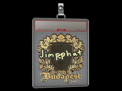 Sticker Slab | Jimpphat (Gold) | Budapest 2025