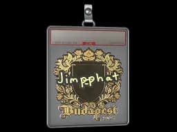 Sticker Slab | Jimpphat (Gold) | Budapest 2025