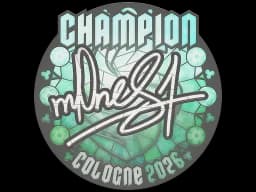 Sticker | m0NESY (Champion) | Cologne 2026