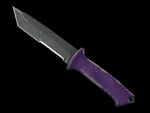★ StatTrak™ Ursus Knife | Ultraviolet (Battle-Scarred)