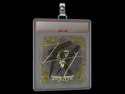 Sticker Slab | zevy (Gold) | Austin 2025