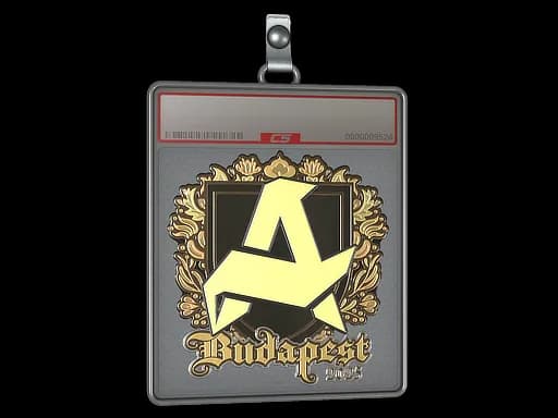 Sticker Slab | Aurora (Gold) | Budapest 2025