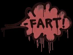 Sealed Graffiti | Fart (Blood Red)