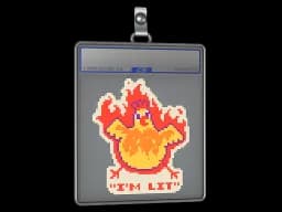 Sticker Slab | I'm Lit