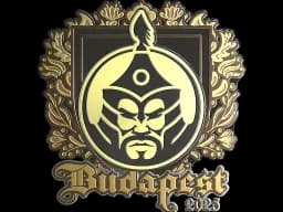 Sticker | The Mongolz (Gold) | Budapest 2025