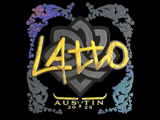 Sticker | latto (Holo) | Austin 2025