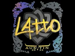 Sticker | latto (Holo) | Austin 2025