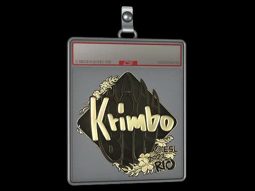 Sticker Slab | Krimbo (Gold) | Rio 2022