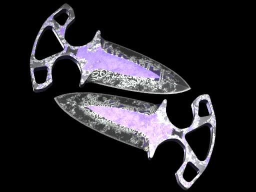 ★ StatTrak™ Shadow Daggers | Freehand (Battle-Scarred)
