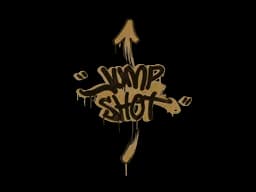 Sealed Graffiti | Jump Shot (Desert Amber)