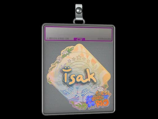 Sticker Slab | isak (Holo) | Rio 2022