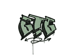 Sealed Graffiti | GTG (Cash Green)