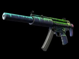 StatTrak™ MP5-SD | Phosphor (Battle-Scarred)
