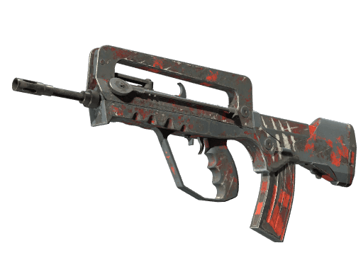 StatTrak™ FAMAS | Survivor Z (Battle-Scarred)