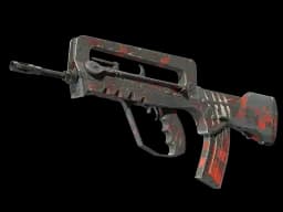 StatTrak™ FAMAS | Survivor Z (Battle-Scarred)