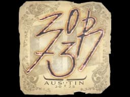 Sticker | zorte | Austin 2025