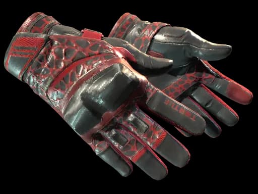 ★ Moto Gloves | Blood Pressure (Well-Worn)