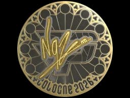 Sticker | NQZ (Gold) | Cologne 2026