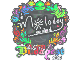 Sticker | molodoy (Holo) | Budapest 2025