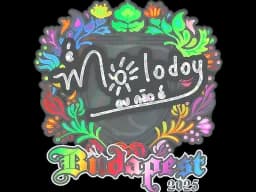 Sticker | molodoy (Holo) | Budapest 2025