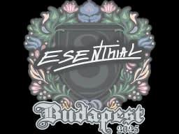 Sticker | esenthial | Budapest 2025