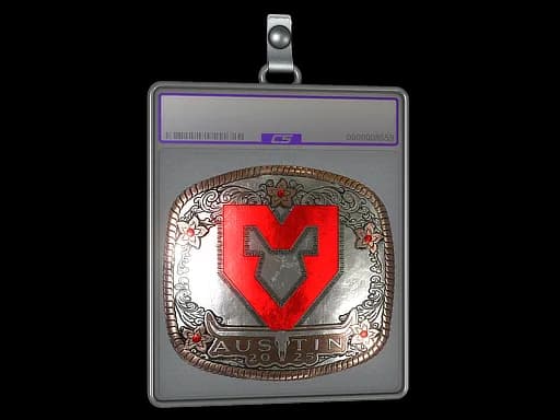 Sticker Slab | MOUZ (Foil) | Austin 2025