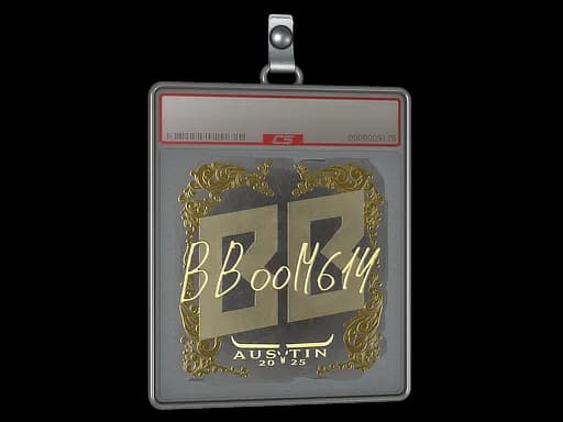 Sticker Slab | Boombl4 (Gold) | Austin 2025