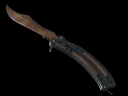 ★ Butterfly Knife | Rust Coat CS2 skin