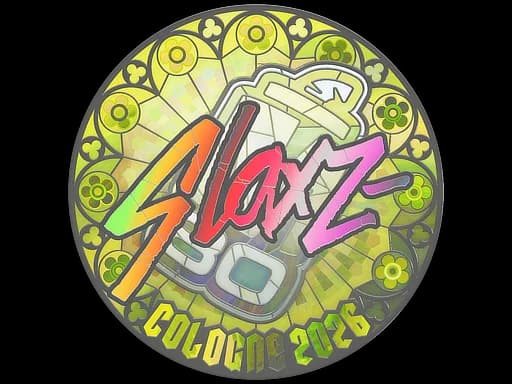 Sticker | slaxz- (Holo) | Cologne 2026