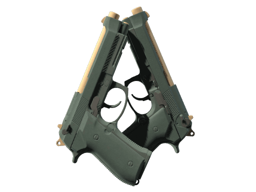 Dual Berettas | Contractor (Minimal Wear)