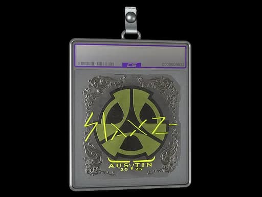 Sticker Slab | slaxz- (Foil) | Austin 2025